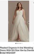 new wedding dress size 20W