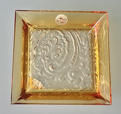 ETRO Milano Aschenbecher, Tischmitte - Vintage Made In Italy.