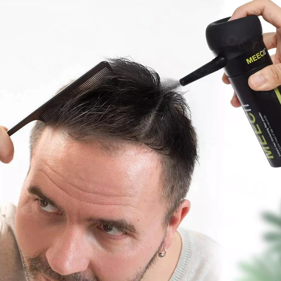 Hair Loss Building Fibers Alopecia Keratin Thicker Concealer Hair Fiber Black AU - image 4 of 4