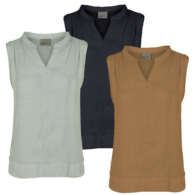 VERO MODA Damen Bluse Damenshirt T-Shirt Shirt Top Blusen-Top Ämellos