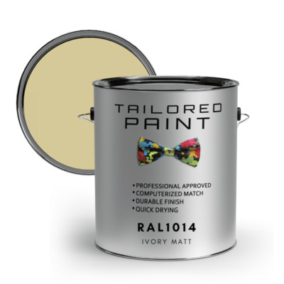 RAL1014 IVORY SATIN SATIN uPVC Fenster & Tür 1K Pinsel oder Spray On
