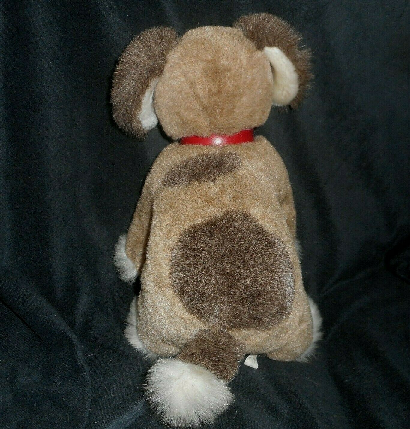 12" VINTAGE 1986 AVON MY PUPPY BROWN & WHITE DOG STUFFED ANIMAL PLUSH