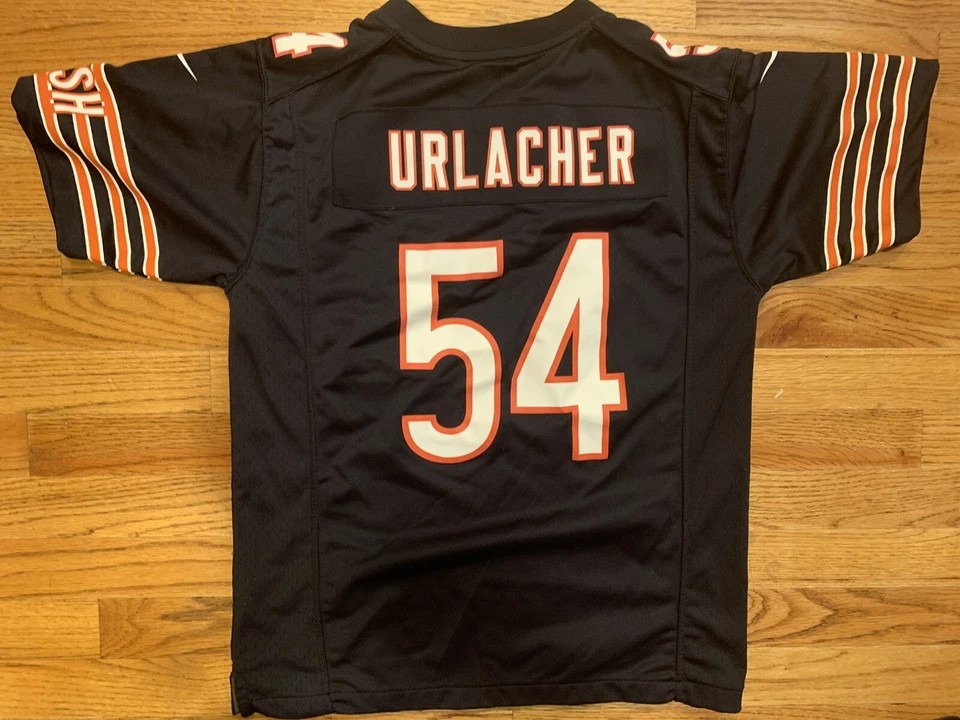 CAMISETA NIKE NFL ON FIELD CHICAGO BEARS BRIAN URLACHER TALLA JUVENIL L (14-16) USADA EN EXCELENTE ESTADO Foto 2 de 3