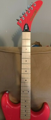 New w/box Kramer Baretta Special Maple Neck - Red Pink ! Hockey