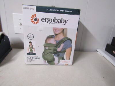 OMNI 360 ERGOBABY ALL POSITIONS BABY CARRIER ALL-IN-ONE 7-45 LBS NEWBORN TO TODD