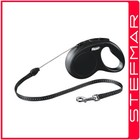 Flexi Dog Lead Classic Cord 5M Medium Black