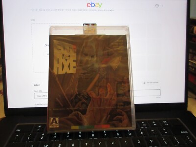 Edge of the Axe (Blu-ray, 1988) 80's Spanish Slasher/Horror, Like New condition