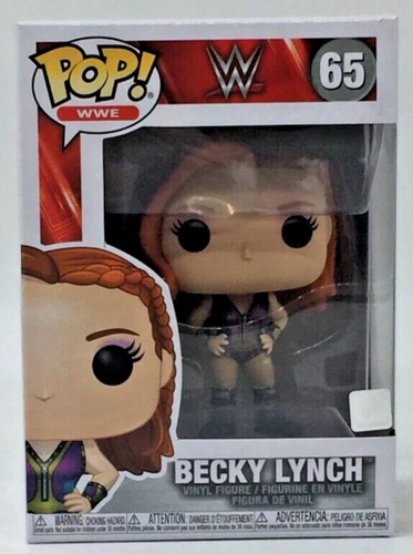 Funko Pop! WWE Becky Lynch #65 Vaulted With Pop Protector