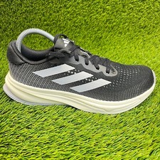 Adidas Supernova Rise Womens Size 7 Black White Walking Running Shoes Sneakers