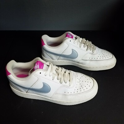Nike Court Vision Low Top Shoes Lace Up 