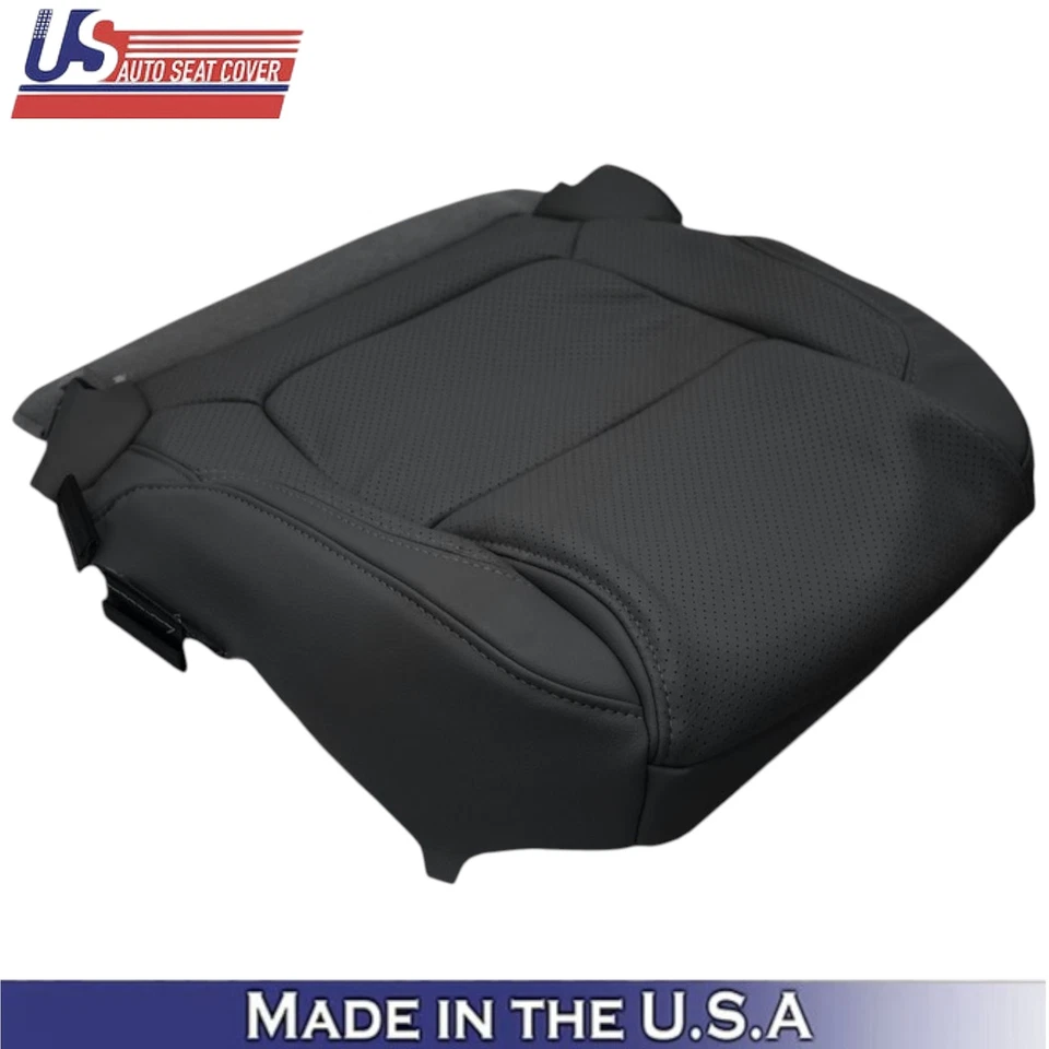 Черный чехол на нижнее сиденье водителя из искусственной кожи для Ford Explorer Limited 2011-2015 годов выпуска - Изображение 4 из 4