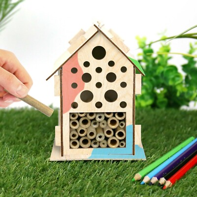 DIY Insektenhotel Käferhotel Baukasten Bastelset sinnvolles Geschenk  Bug hostel