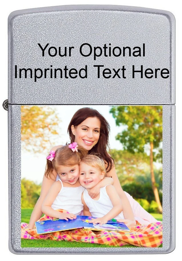 ENCENDEDOR ZIPPO PERSONALIZADO DE DOS CARAS PERSONALIZA AMBOS LADOS CON TUS IMÁGENES O LOGOTIPOS Foto 4 de 4