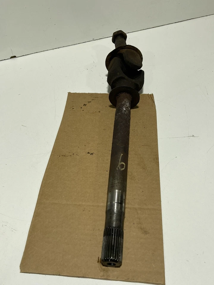 Jeep TJ Wrangler Dana 30 Driver Left Front Axle Shaft Inner Outer OEM 97-06 CCR3 - Image 2 of 4