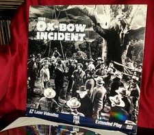 'THE OX-BOW INCIDENT' Henry FONDA Vigilante Classic on Mint FS Laser Disc, C-O