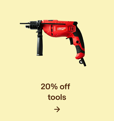 20% off tools