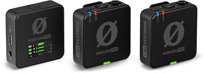 Rode Wireless Pro Digital 2-Kanal Drahtlos Mikrofon Set System 2,4 GHz Zubehör