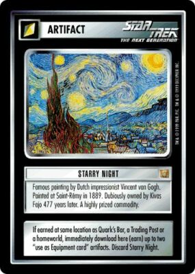 Star Trek CCG RoA Rules of Acquisition Starry Night