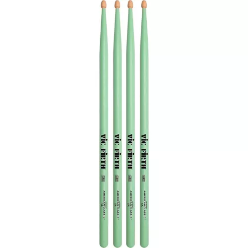 Vic Firth American Classic Seafoam Green Drumsticks 2-Pack 5A Wood