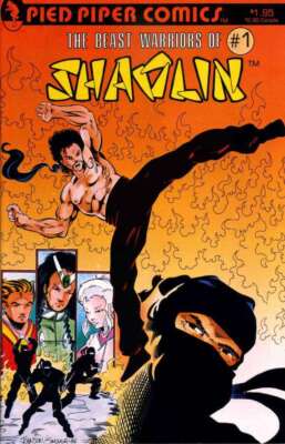 The Beast Warriors of SHaolin #1 FN-  (1987 )