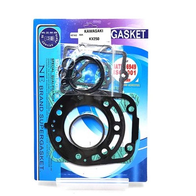 US STOCK！Premium Top End Gasket Assembly for Kawasaki KX250 1992 2-Stroke