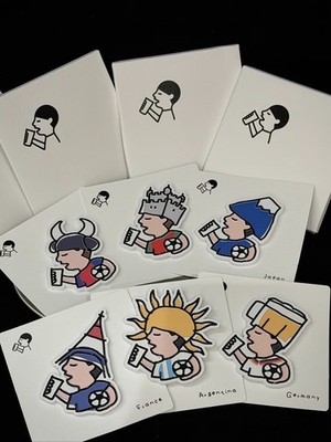 Heytea World Cup Fridge Magnet HK Limited Opened Confirmed Design 1PCS