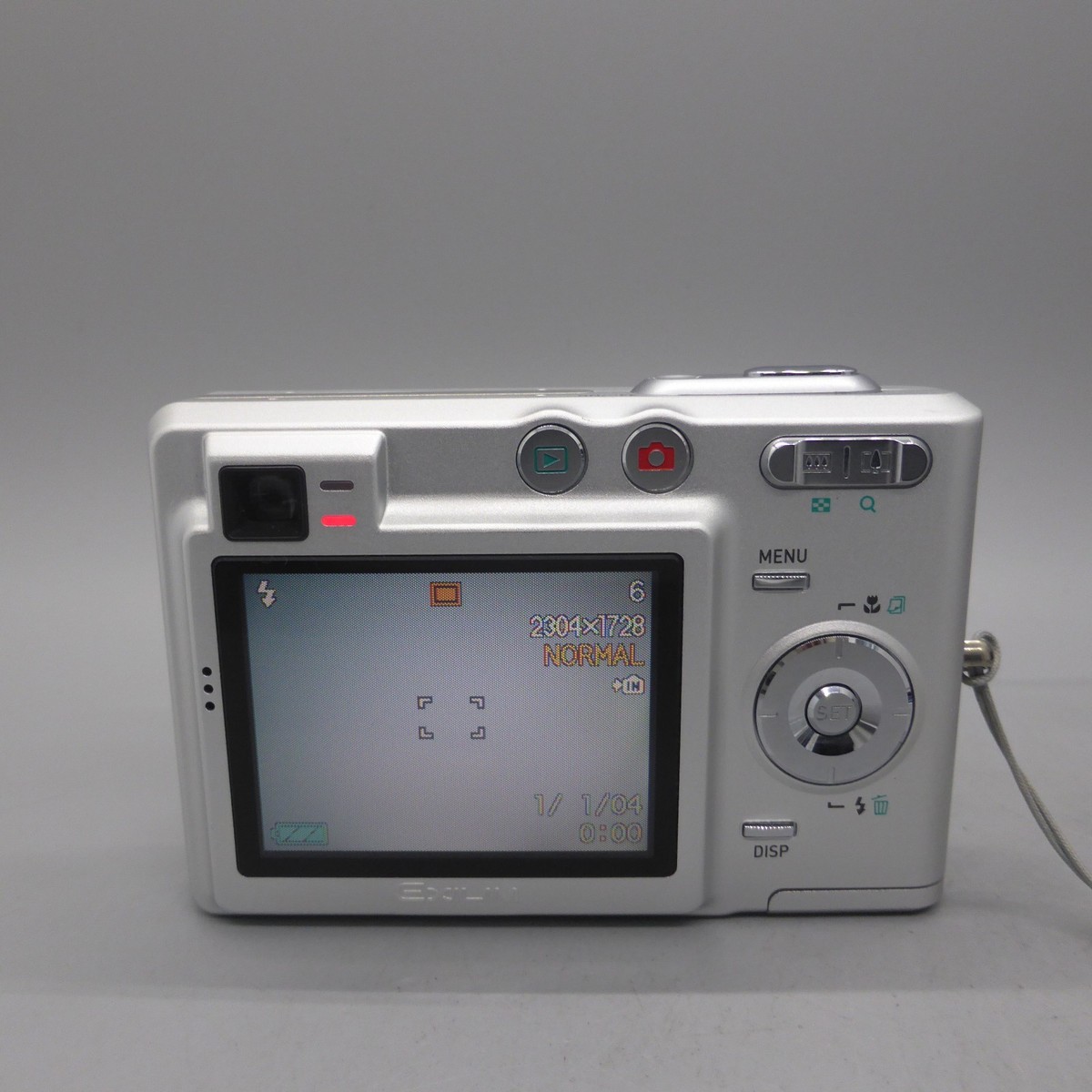 Casio EXILIM ZOOM EX-Z40 4.0MP Digital Camera - Silver for sale