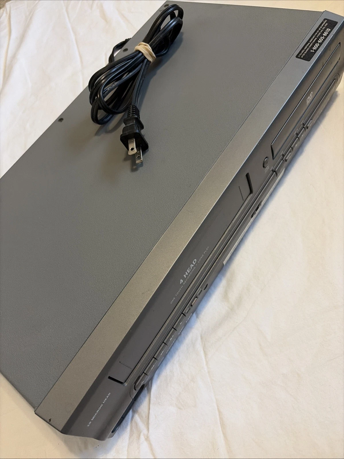 Magnavox MWD2205 4-Head DVD/VCR Combo Player - No Remote - Works Perfect