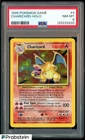 1999 Pokemon Game #4 Charizard Holo PSA 8 NM-MT