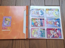 Sailor Moon R Carddass Station Card Retro Bundle sale File set Japan