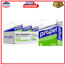 Propel Powder Packets, Kiwi Strawberry With Electrolytes Vitamins 120 packets