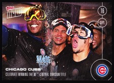Chicago Cubs Aroldis Chapman Ben Zobrist Miguel Montero 2016 Topps Now 460-A 878
