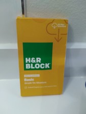 H&R Block 2022 Tax Software - Basic Simple Tax Situations PC/MAC 4 KEYS