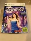 Karaoke Revolution Microsoft Xbox 360 Game w/ Konami Microphone NEW/SEALED