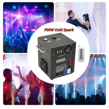 dmx512 700W Cold Spark Machine Firework fountain Sparkler stage party 2PC