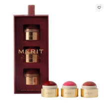 HOT SALE!! MERIT The Mini Flush Blush Balm Trio – Limited Edition
