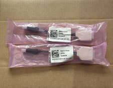 Amphenol Display Port Male to DVI Female Video Adapter Cable DP/N 023NVR 2 Pcs