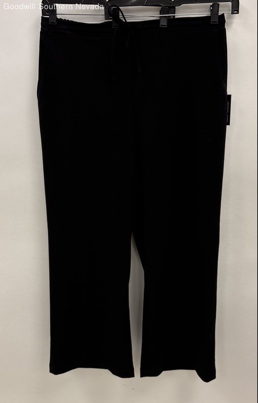 DKNY Women's Black Pants - Size XL