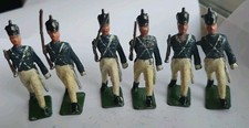 1970' Britains West Point Cadets  299 Vtg Lot Of 6 -