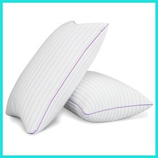Pillows Queen Size Set of 2,Breathable Hotel Collection Bed Pillows for Sleep...