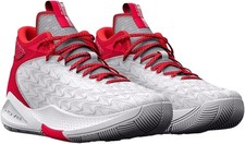 ZAPATOS DE BALONCESTO UA HOVR HAVOC 5 CLON 3024979-100 BLANCO/ROJO M5.5 W7