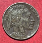 1924 US Buffalo Nickel! "Philadelphia" Mint! XF Details! Old US Coin!