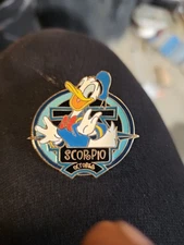WDW DONALD DUCK SCORPIO 2001 ZODIAC PIN OF THE MONTH OCTOBER - LE OF 5000  #7196