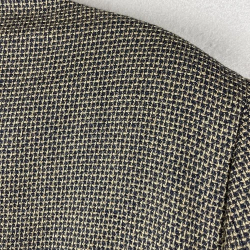 Andre Vachon Lambswool Blazer Sport Coat Mens 46S Brown 2 Button image 17