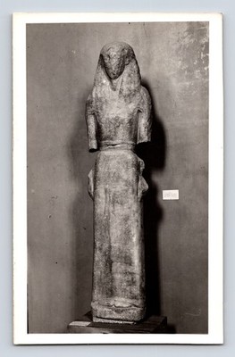 Dedication of Mikandre Greek Marble Sculpture Athens Greece Postcard
