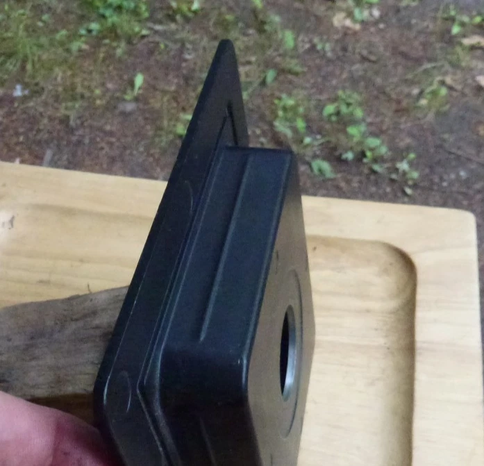 recessed 25mm Cambo SC Monorail  5x4 lens board for copal compur 0  34.8mm hole - Image 2 of 3