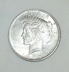 USA PEACE DOLLAR 1922 90%  SILVER COIN Almost Uncirculated