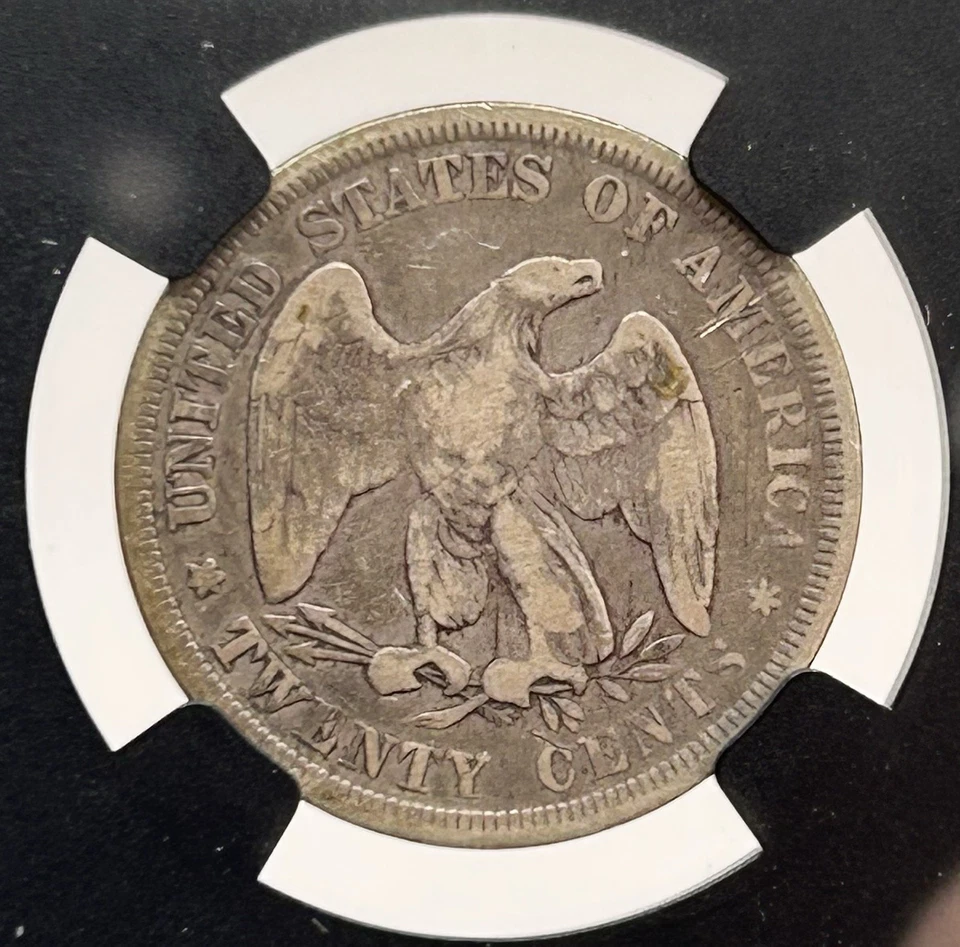 1875 Twenty Cent 20C Piece NGC VF20 - Vaultbox Series 8 NGCx 5 - Image 2 of 3