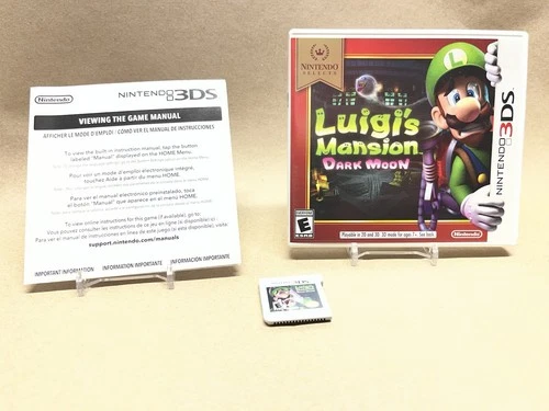 Luigi's Mansion Dark Moon Nintendo 3DS Complete Tested Authentic