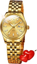 OLEVS Womens Watches Chronograph Luxury Diamond Dress Quartz Wrist Watches Stain